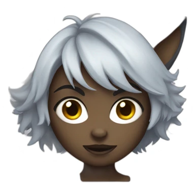 Bestia werewolf girl sticker