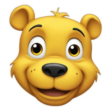 spooky winnie the pooh sticker