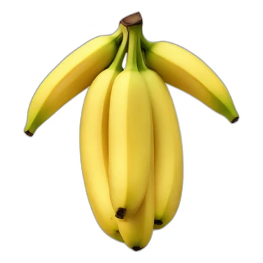 Instead ears bananas sticker