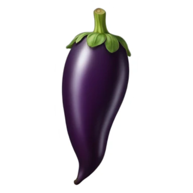 aubergine sticker