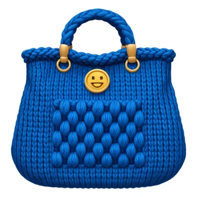 Knitted Bag sticker