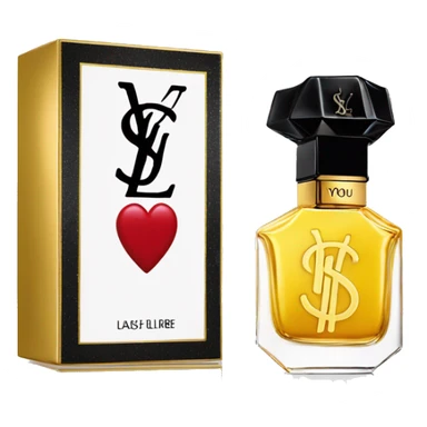 Ysl libre intense perfume  sticker