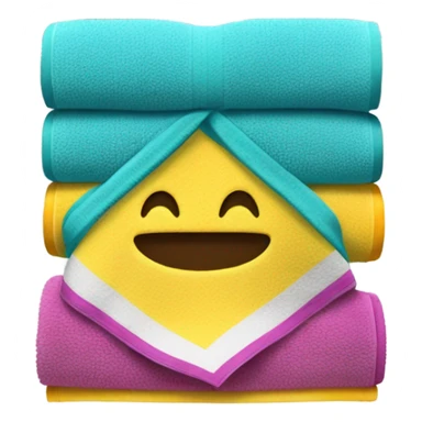 small cleaning towel sticker