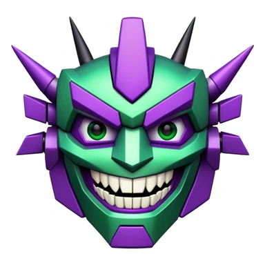decepticon robot joker sticker