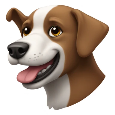 Football dog sticker