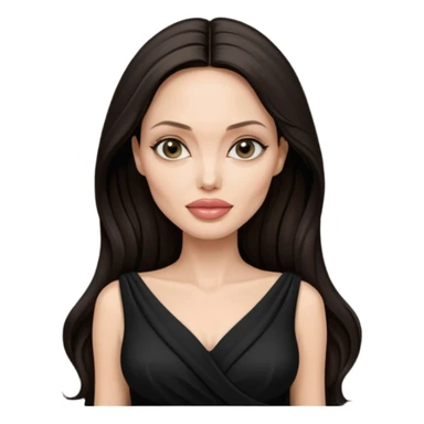 Angelina Jolie up to the waist sticker