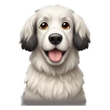 Dog looking like german sheeper sticker