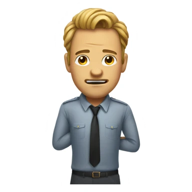 Man smelled bad sticker