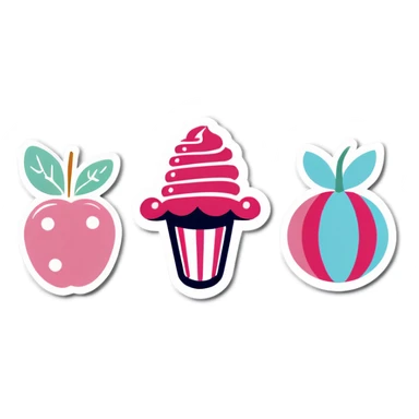 Preppy sticker collection sticker