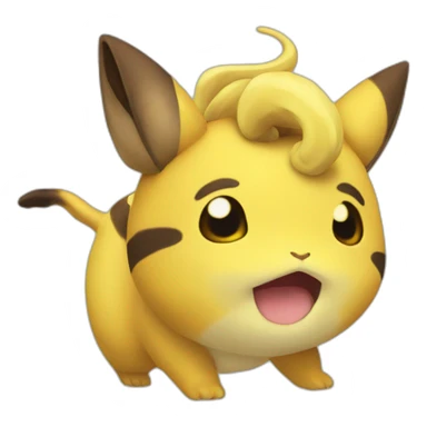 raichu sticker