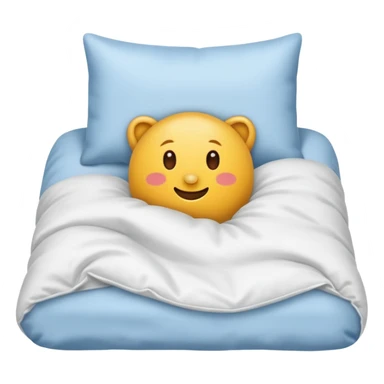 Oreiller tout blanc  sticker