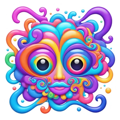 aesthetically trippy sticker