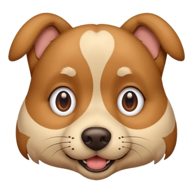 One eyed dog sticker