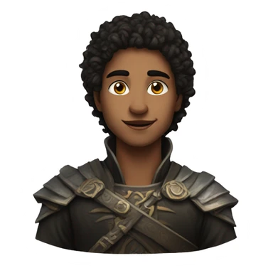 A character from the book glass throne by Selena Sardothin sticker