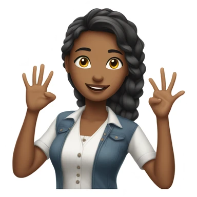 😌💅 slayyyy girl sticker