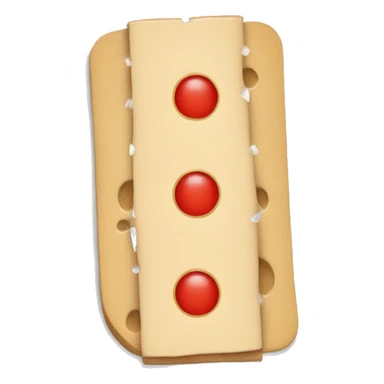 Band-aid with small holes sticker