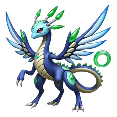 Meloetta-Zygarde-Cresselia-Palkia-Dialga-Electrike-Fakémon-fusion, full body sticker