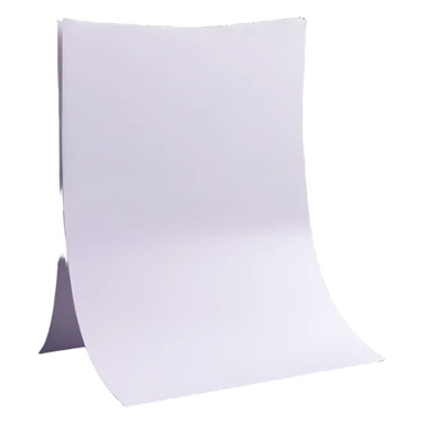 A4 paper document sticker