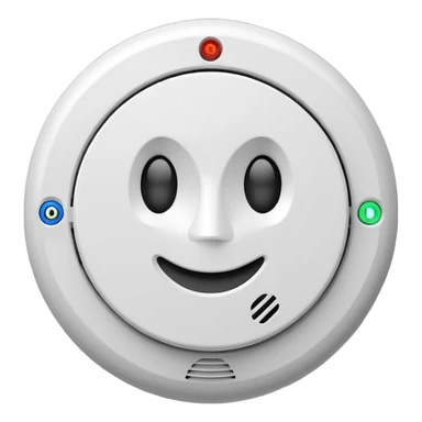 Smoke detector sticker