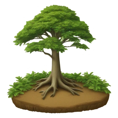 Norfolk Island tree sticker