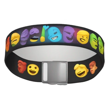 concert wristband sticker