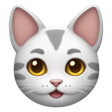 Kawaii cat sticker