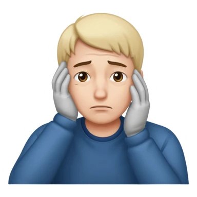 facepalming person sticker