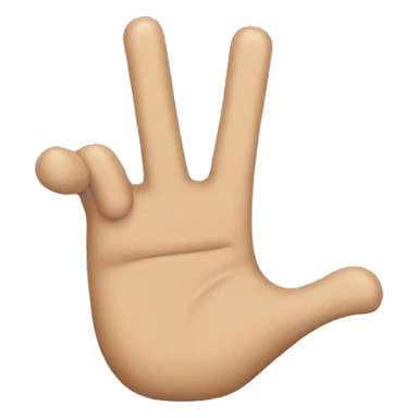 finger guns sticker