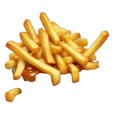 Poutine qui pleur sticker