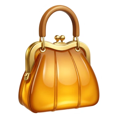 Purse made of honey sticker