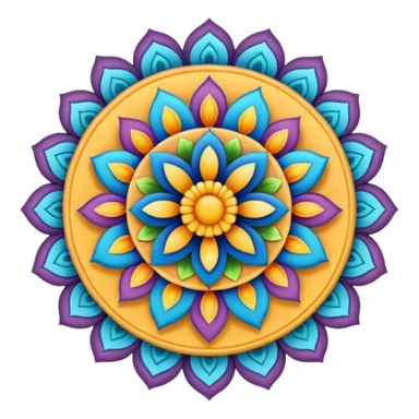 Mandala design  sticker