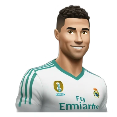 Ronaldo say i love you sticker