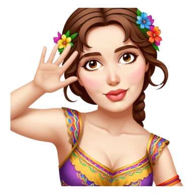 Traditional Dancer sticker