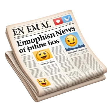 Web page with latest news headlines, newspaper articles sticker