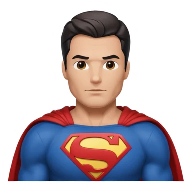 superman standing sticker