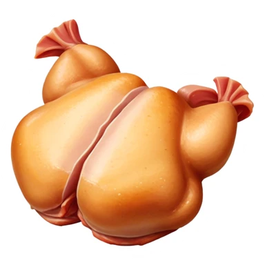 Cooking ingredient raw single chicken thighs  sticker