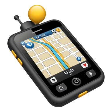 handheld gps sticker
