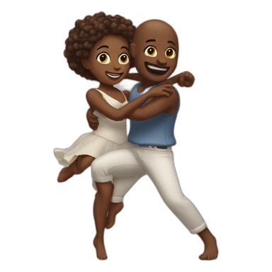 Love dance sticker