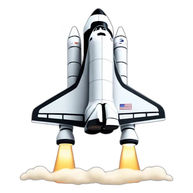 Space shuttle sticker