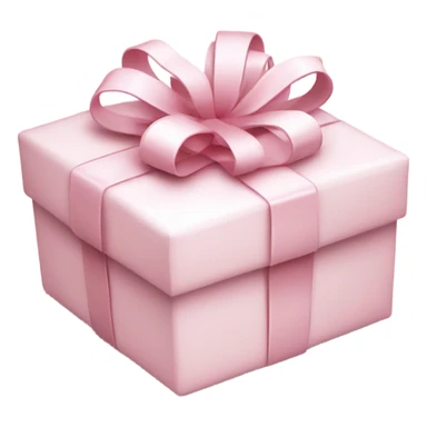 Light pink Christmas gifts under a white Christmas tree  sticker