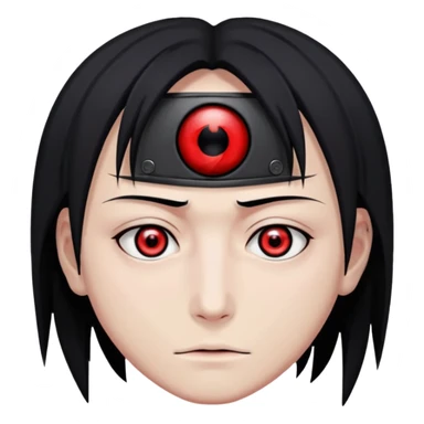 Itachi Mangekyou sharingaan sticker