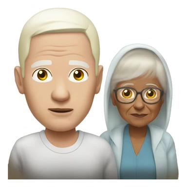 eminem with your grandma sticker