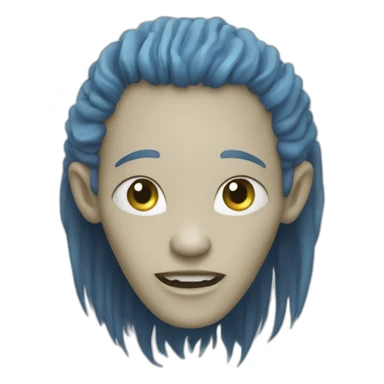 alien from james cameron's avatar sticker