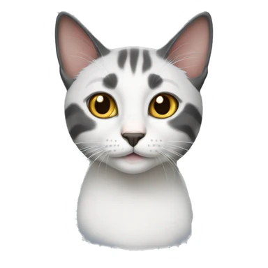 Cat with name Iris sticker