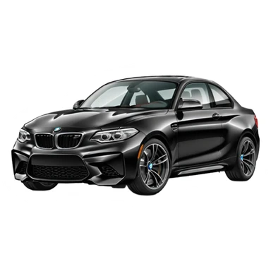 Black bmw m2 sticker