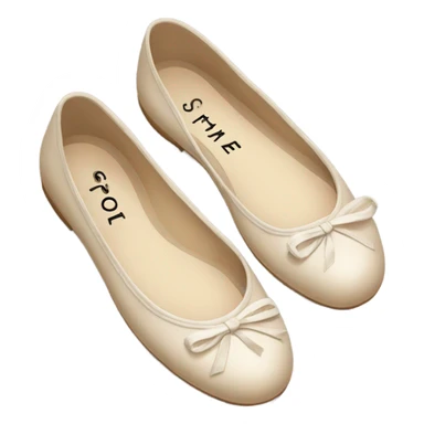 Chanel ballet flats sticker