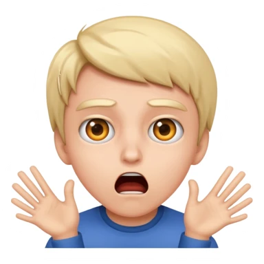 breaking the fourth wall and looking at the camera shocked sticker