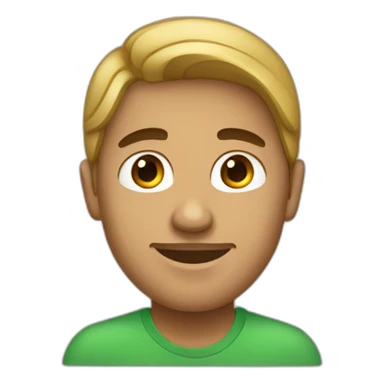 A male brazilian designer with stretched ears sticker