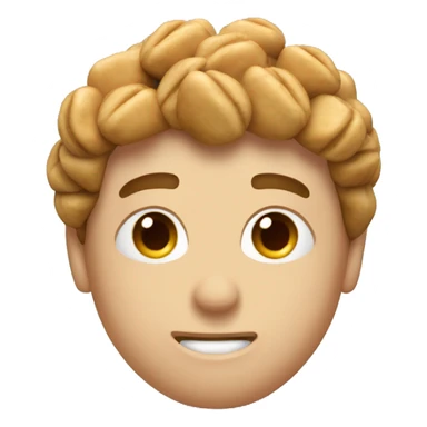 Zachary Schlueter eating nuts sticker