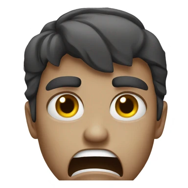 anger front  sticker